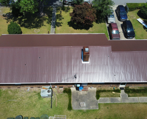 metal roof install in Lumberton NC