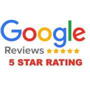 5 Star Google reviews