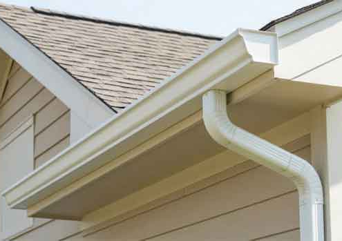 PVC gutters