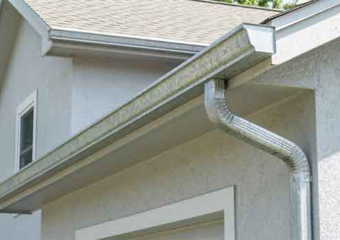 steel gutters